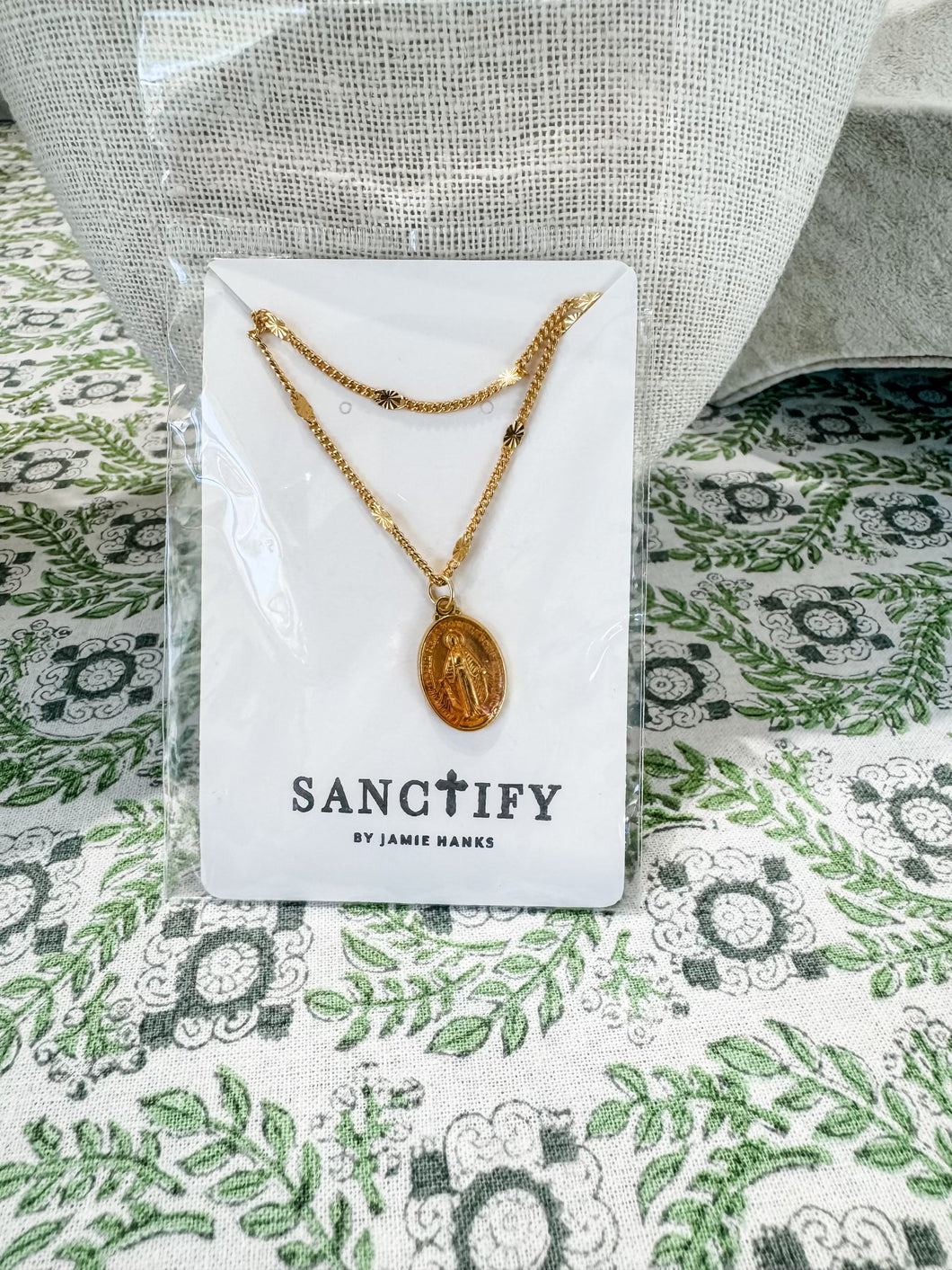 Immaculate Mary Necklace B-Sanctify by Jamie Hanks