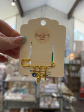 Load image into Gallery viewer, Gold Filled Charm Pin- Megan Benoit’s Closet
