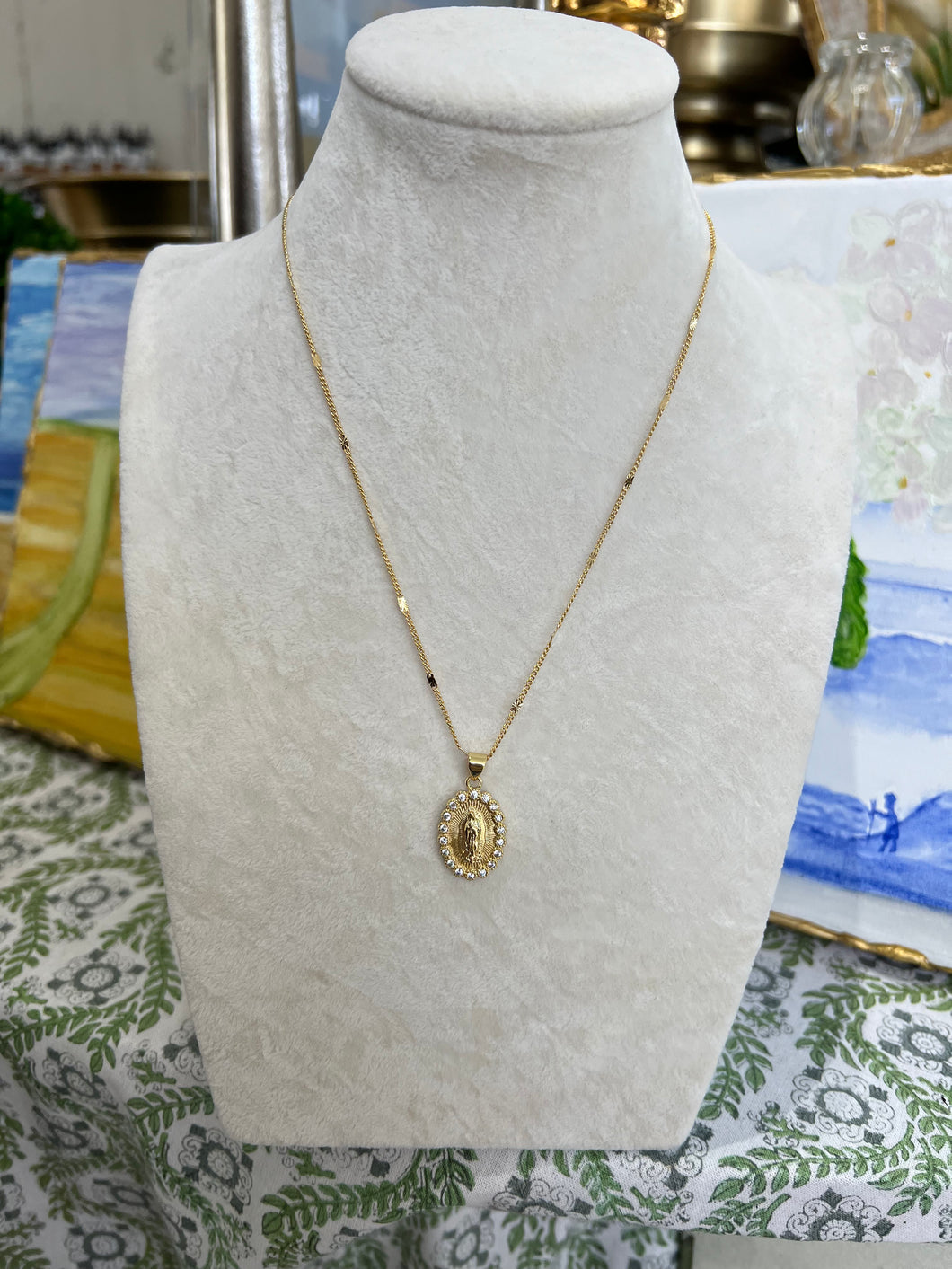 Our lady large necklace  - Sophie Mo’s