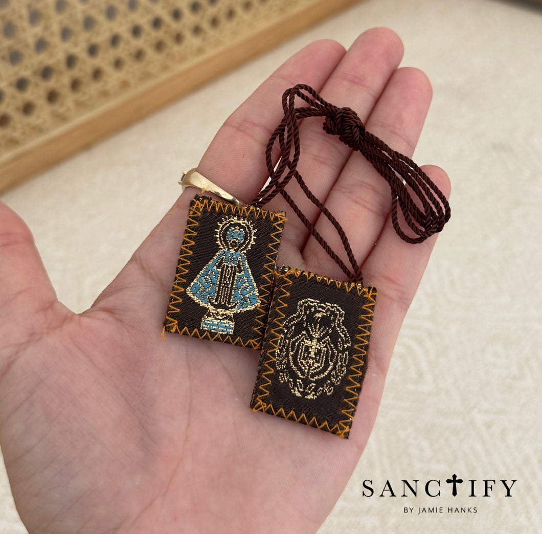 The salvation scapular- sanctify by Jamie hanks