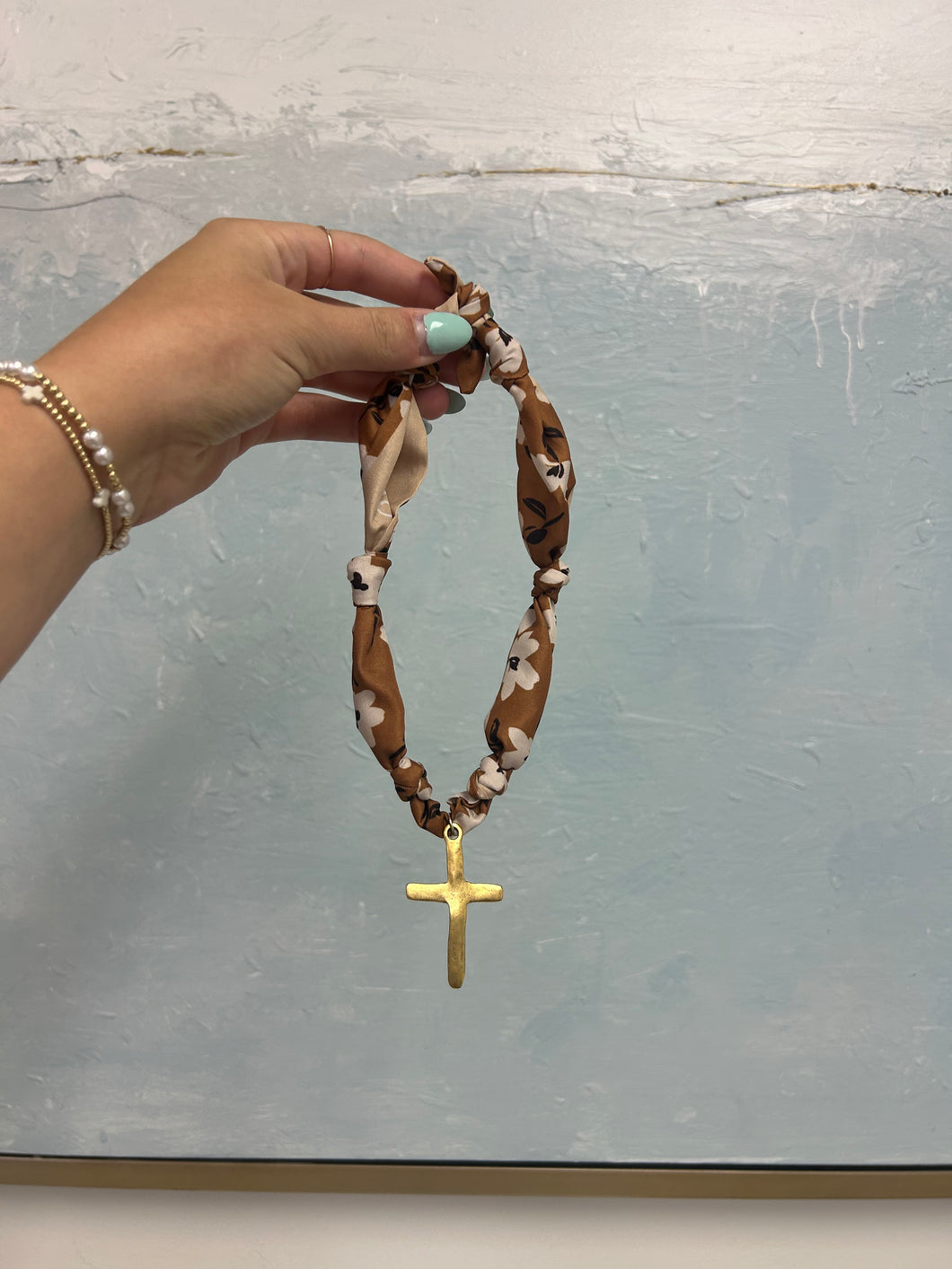 Assorted Scarf necklace- Mae Mae Art