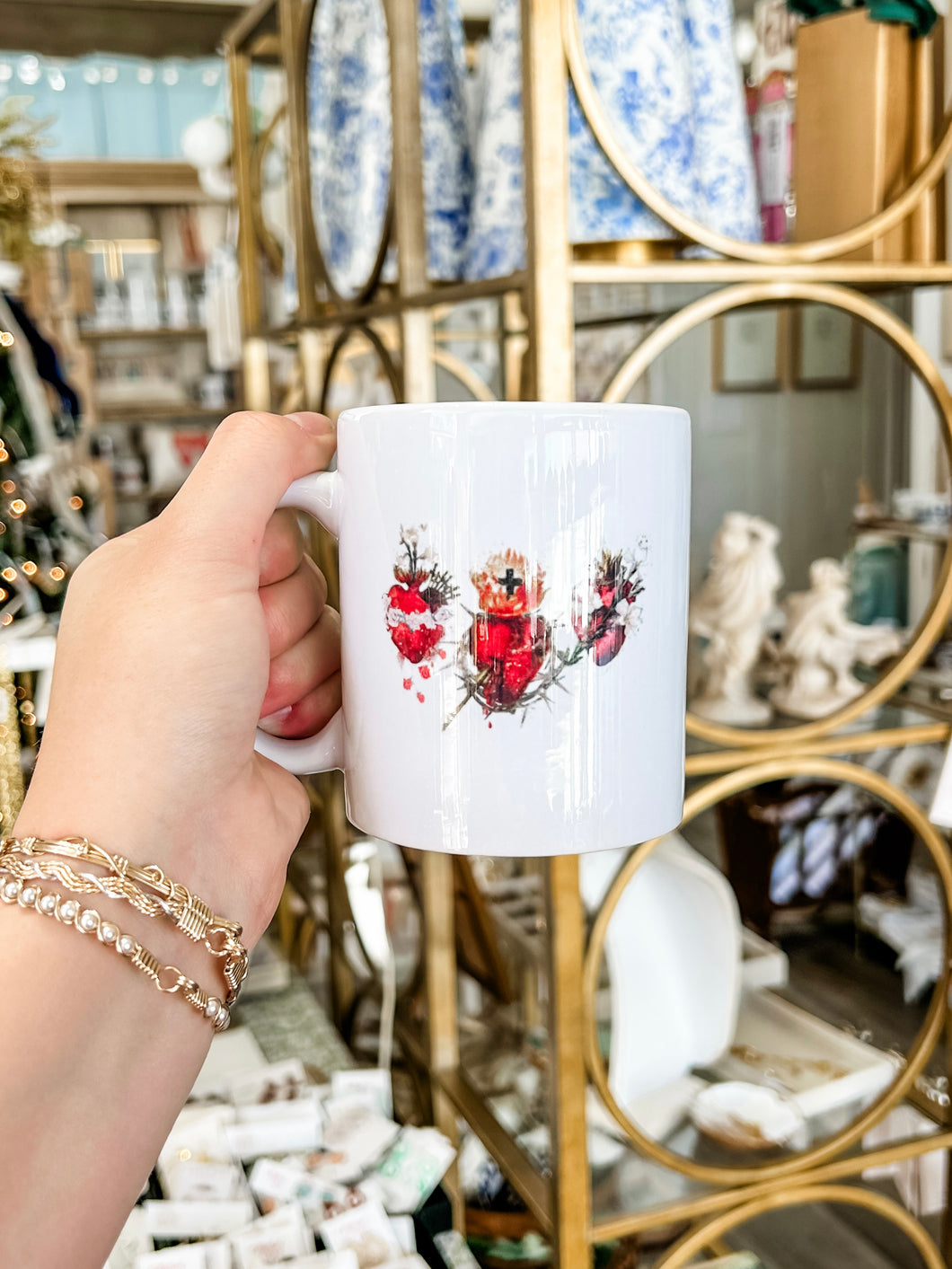 Hearts mug - Sacred Designs