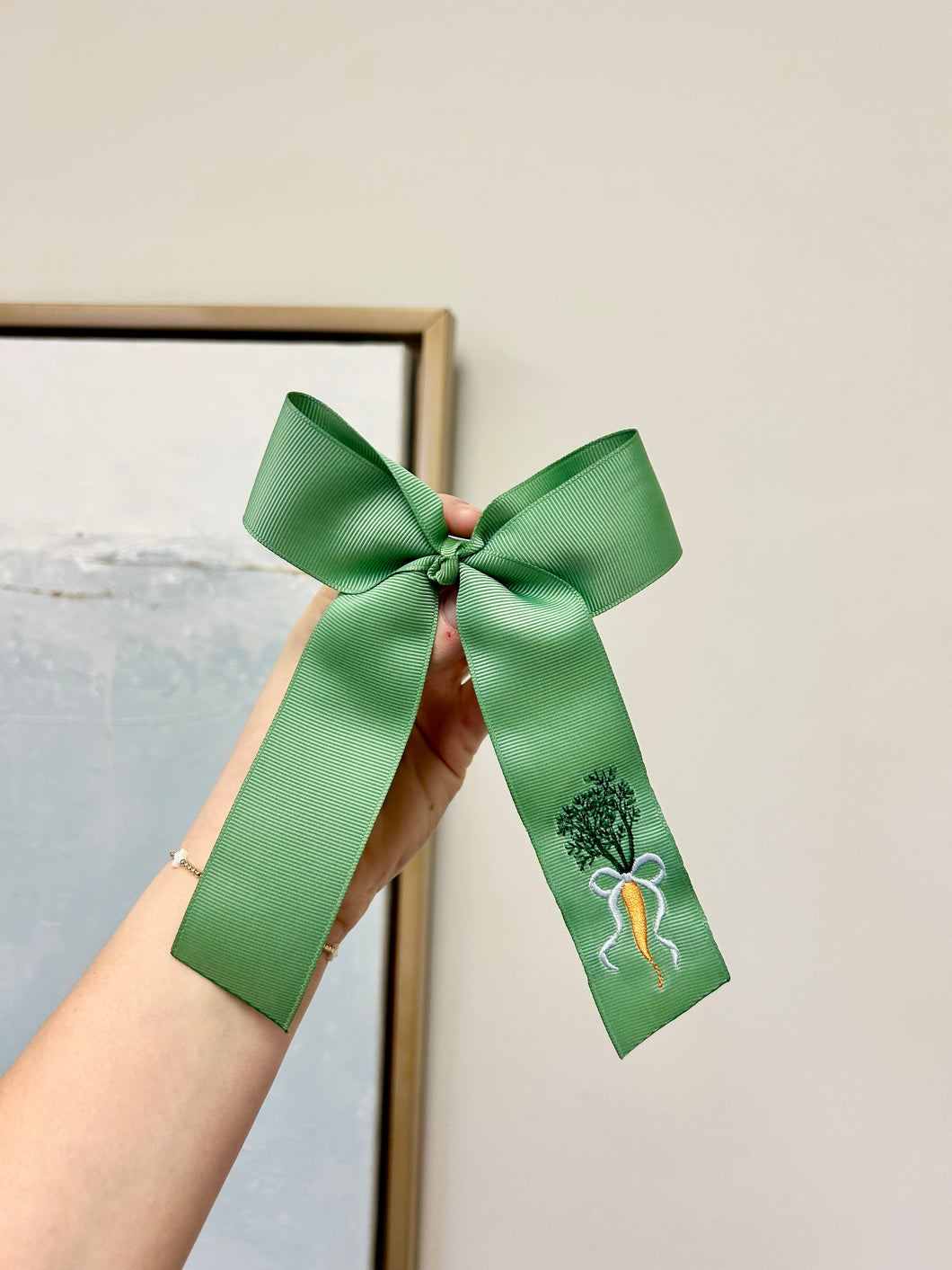 Carrot Bow- Toupelo Crafts