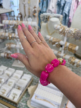 Load image into Gallery viewer, Assorted Large stone bracelets - The Gilded Mosquito by Lisa Leger
