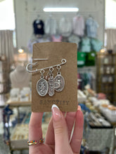 Load image into Gallery viewer, Assorted color gemstone blessing pins- Sanctify by Jamie Hanks
