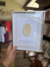 Load image into Gallery viewer, Hail Mary intaglio frame- Mary Abraham Collective
