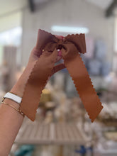 Load image into Gallery viewer, Scalloped ribbon Bows- Toupelo Crafts

