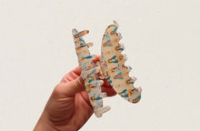 Load image into Gallery viewer, Blessed Mother Pattern Hair Clip  - Peony and June
