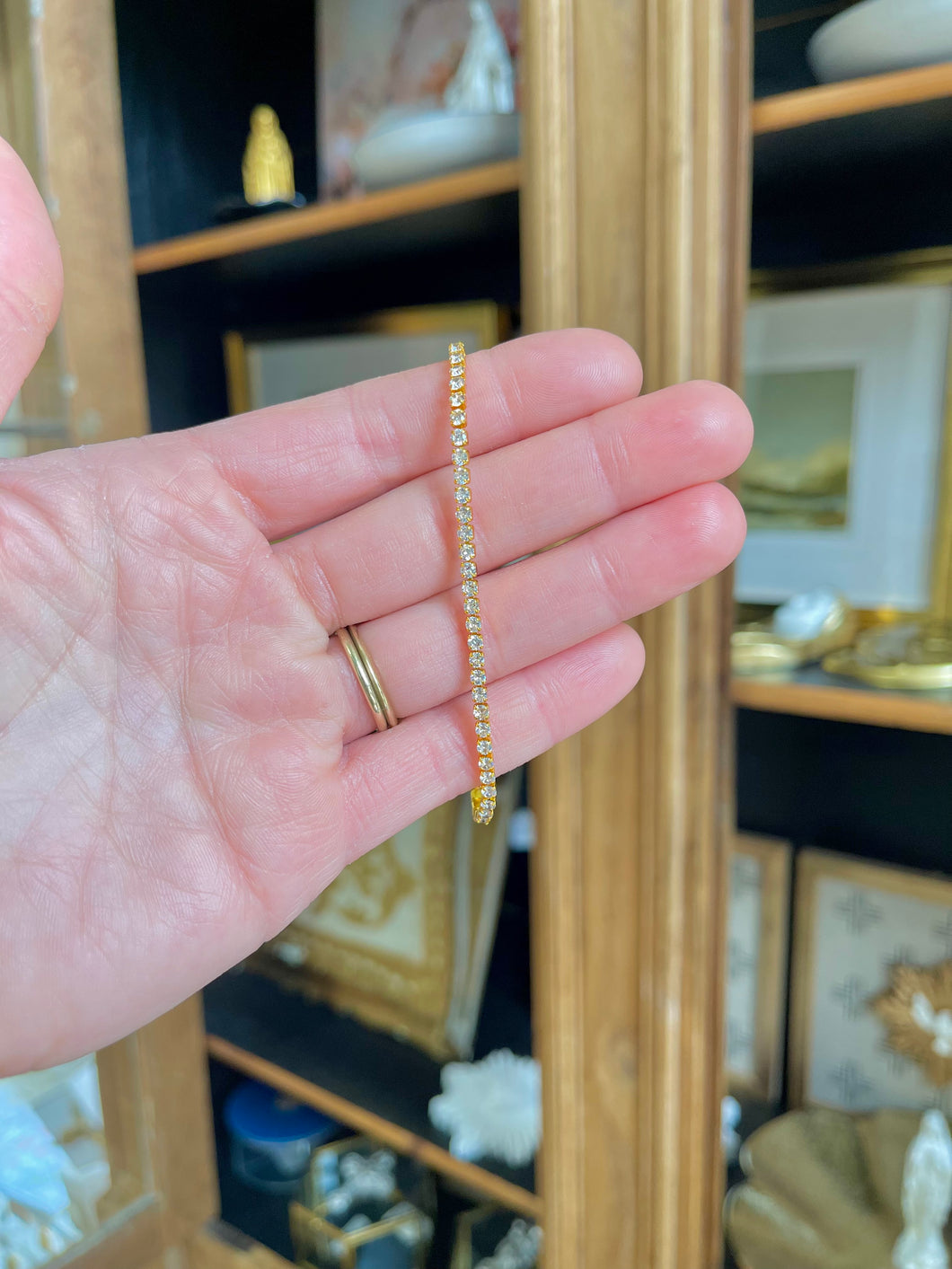 19cm gold bracelet- The Gilded Mosquito by Lisa Leger