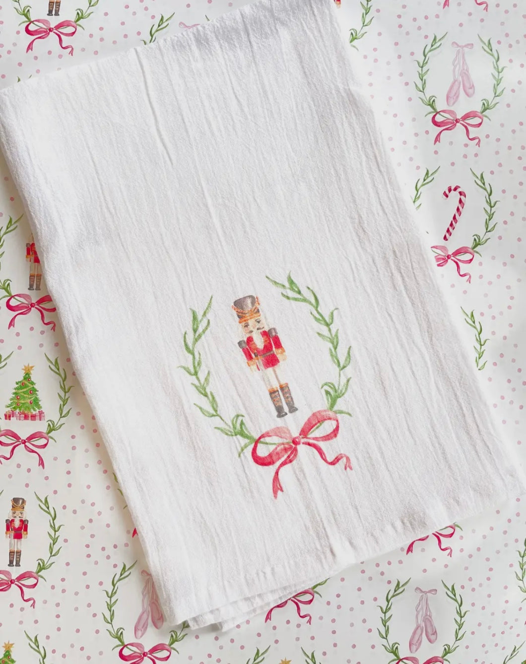 Nutcracker tea towel