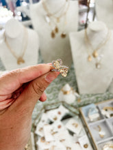 Load image into Gallery viewer, Mary heart / butterfly ring - Sacred Designs
