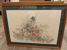 Load image into Gallery viewer, Mary Bertrand Framed Art (Blue Matting)- Jour Trois

