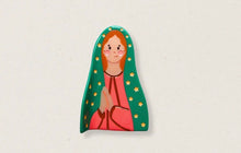 Load image into Gallery viewer, Our Lady of Guadalupe Hair Clip  - Peony and June
