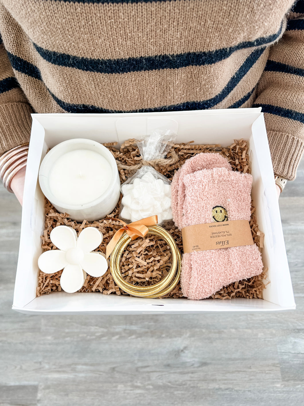 PINK - The Cute and Cozy Box-Gift Box by Louisiana Gift & Bath Co.