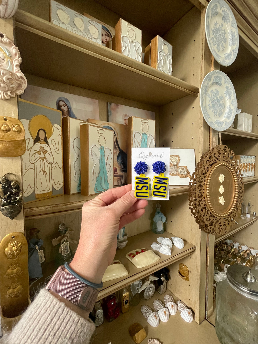 MSU Earrings - Engrained