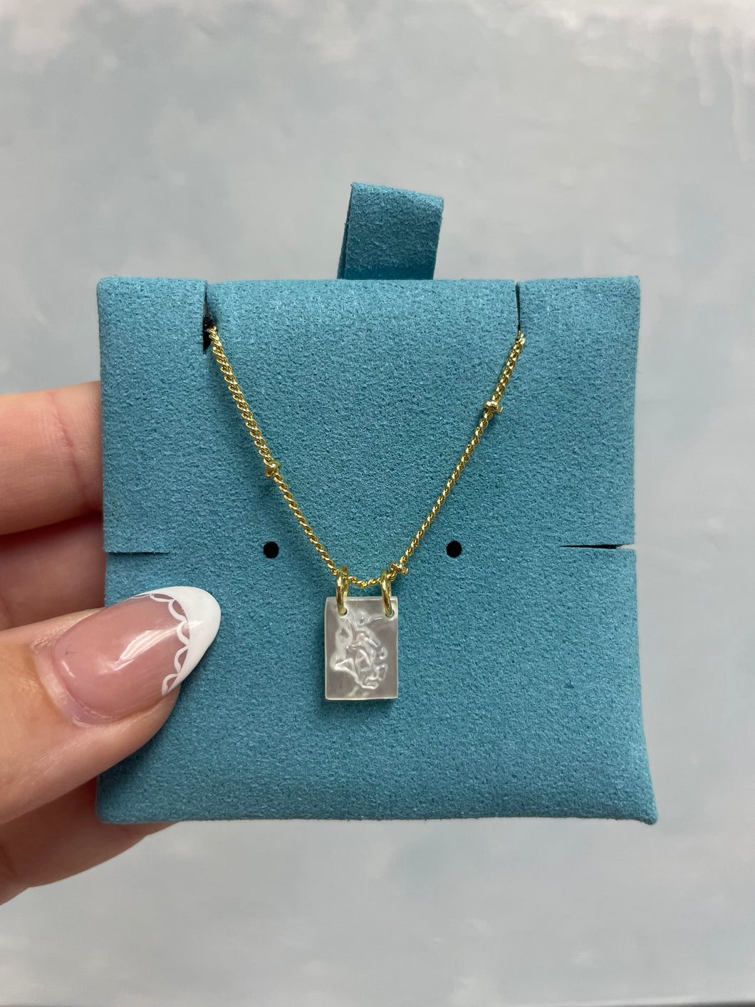 Itty Bitty St. Michael Necklace - Sanctify by Jamie Hanks