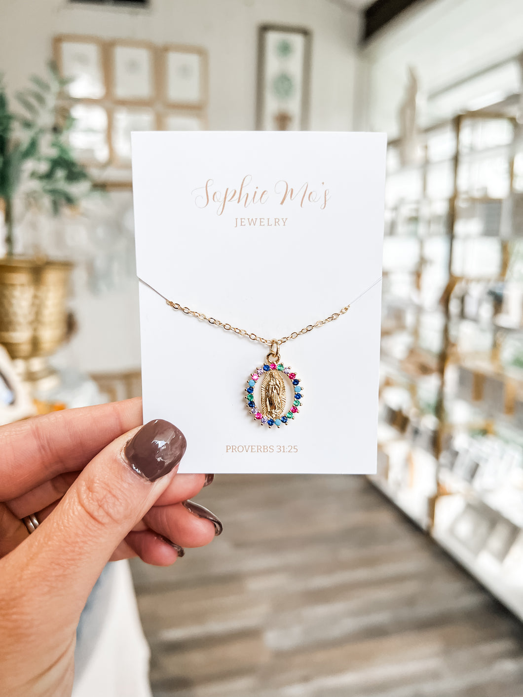 Multi colored Mary- Sophie Mo’s