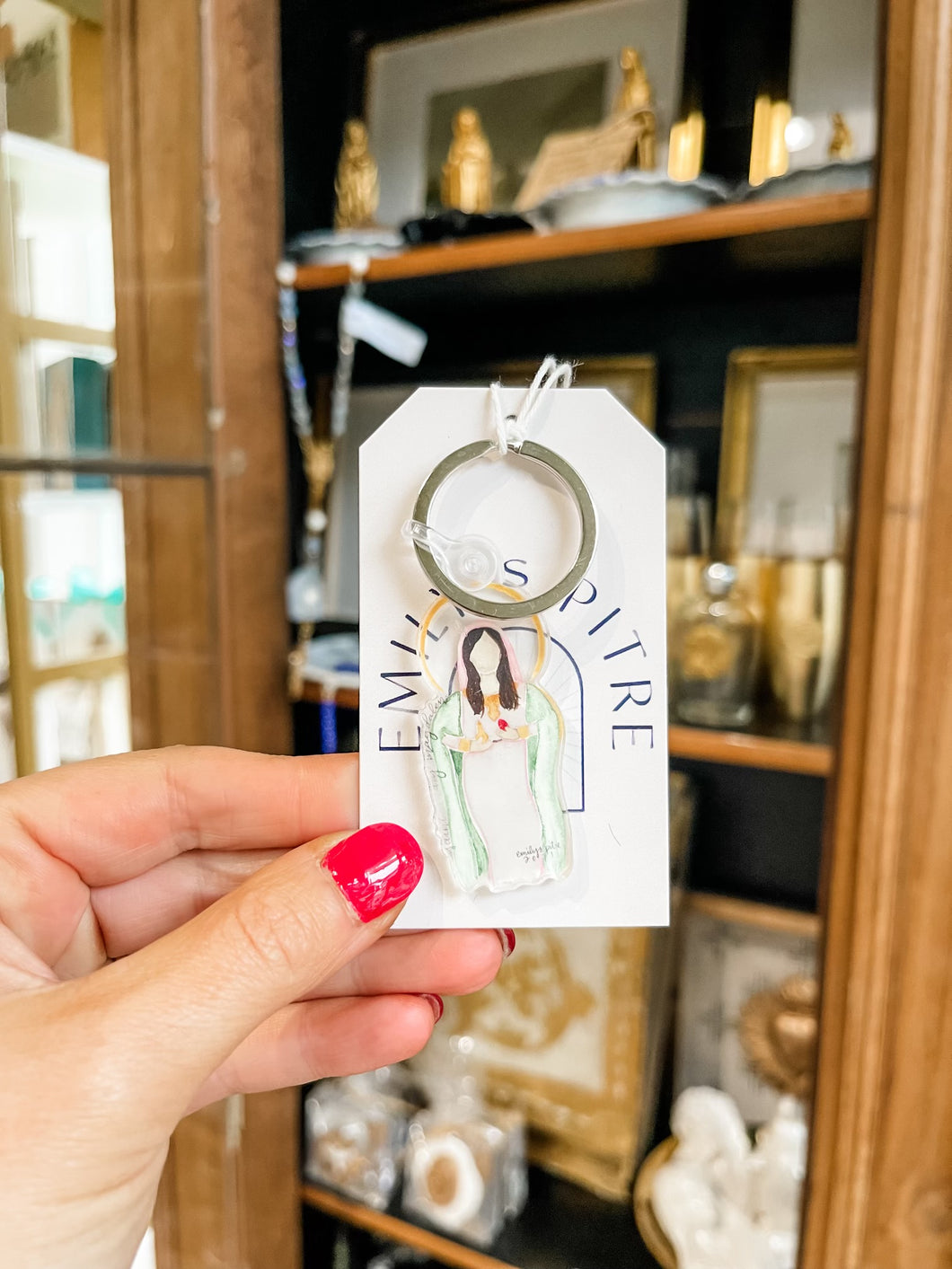 St. Mary Magdalen Keychain-Emily S. Pitre