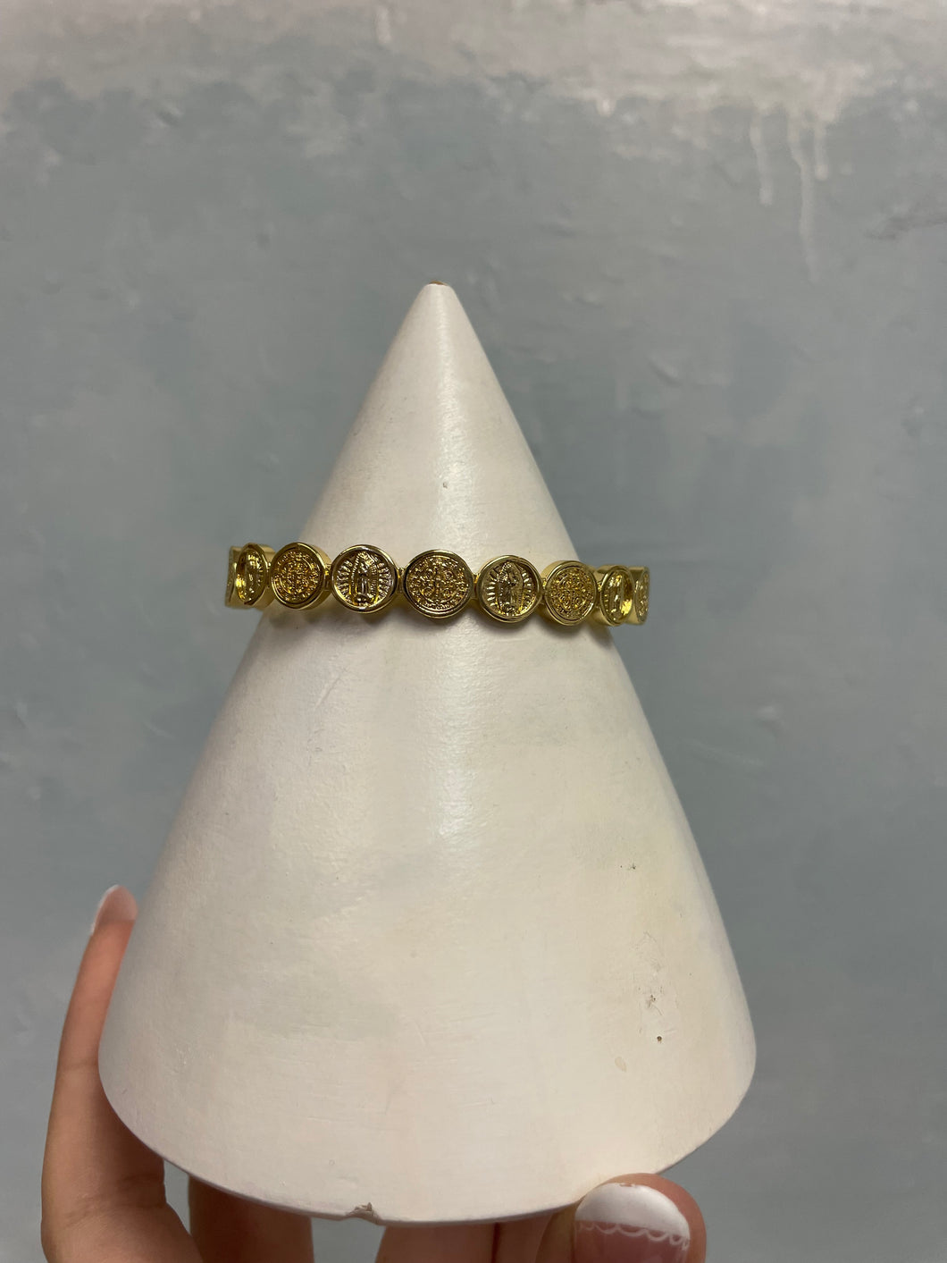 Mary and St. Benedict Cuff - Sanctify by Jamie Hanks