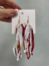 Load image into Gallery viewer, Sequin dangle Earrings- Engrained
