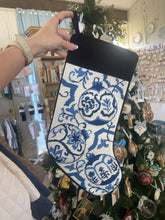 Load image into Gallery viewer, Blue and White Chinoiserie Stockings - Belle Reve
