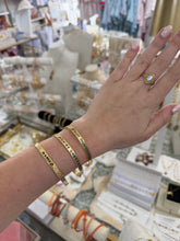 Load image into Gallery viewer, Little reminder Cuff Bracelet (gold) - Stretched Out Designs
