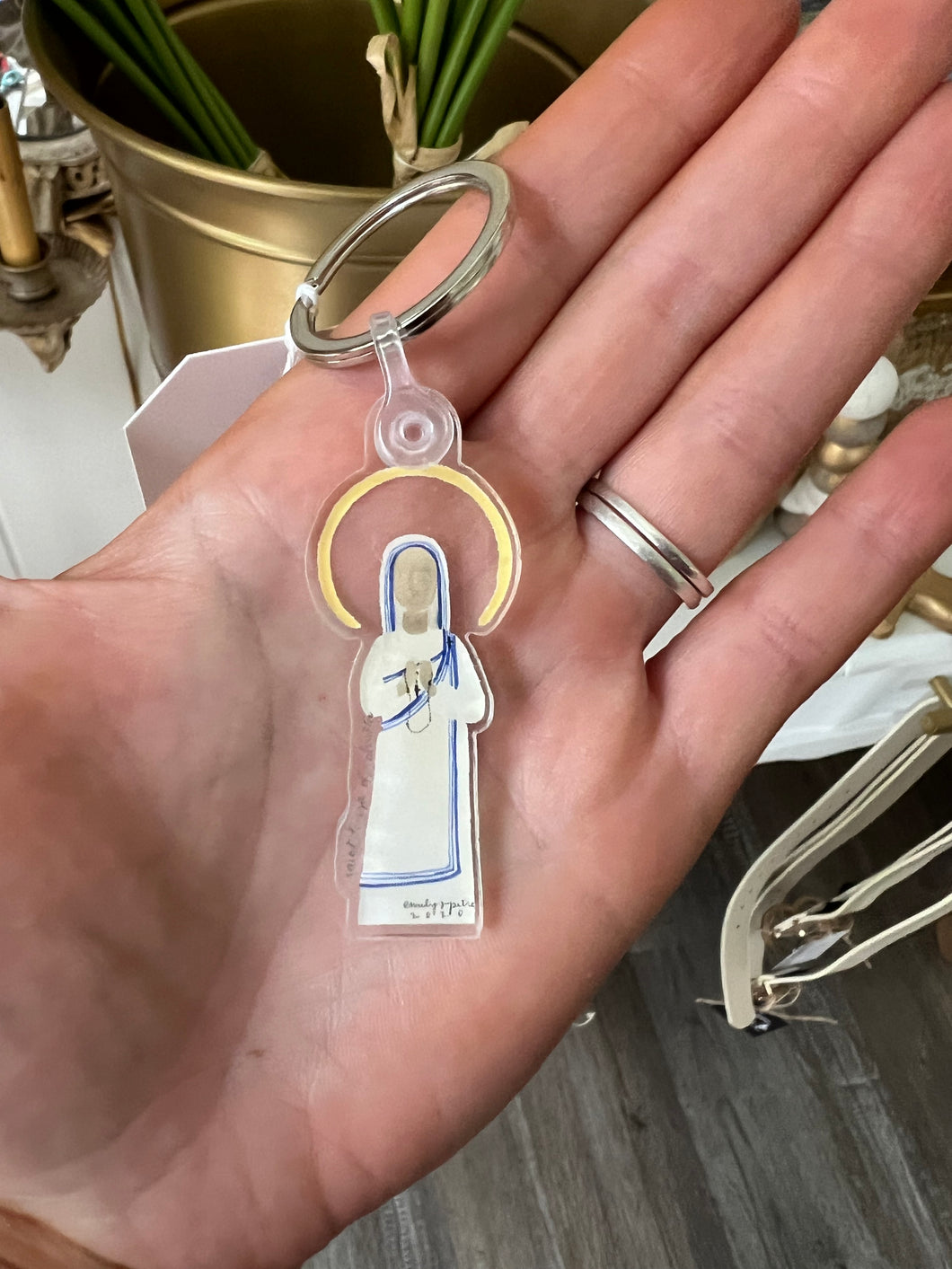 St. Teresa of Calcutta Keychain-Emily S. Pitre