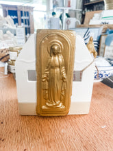 Load image into Gallery viewer, Virgin Mary Prayer Card/Prayer Book Holder (White)- Grace and Mercy Co

