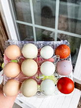 Load image into Gallery viewer, Farm Fresh Eggs - 1 dozen - pickup only - Grace Ranch
