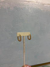 Load image into Gallery viewer, Stainless gold hoop earrings - The Gilded Mosquito
