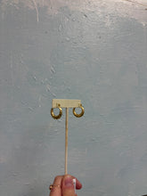 Load image into Gallery viewer, Stainless gold hoop earrings - The Gilded Mosquito
