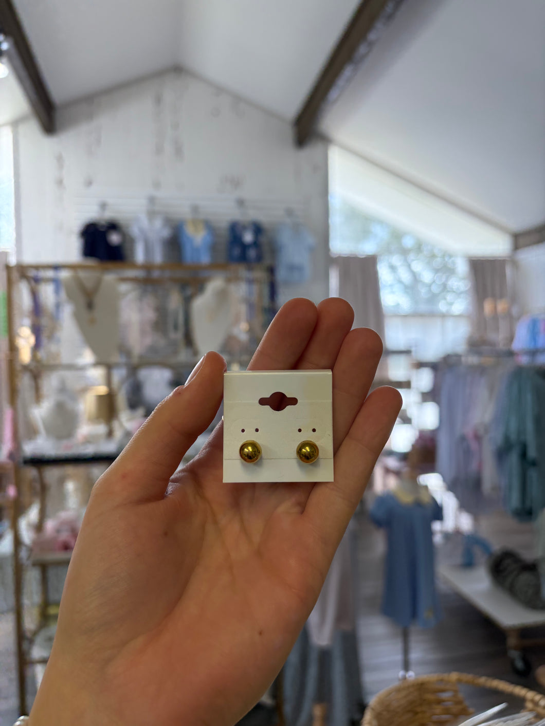 Post fall earrings -  The Gilded Mosquito by Lisa Leger