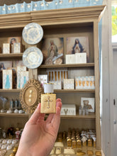 Load image into Gallery viewer, Small holy water spray bottle diamond  cross - By JLM Designs
