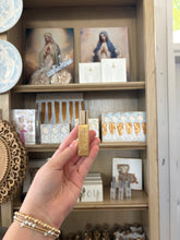 Load image into Gallery viewer, Small holy water roller- vintage inspired &amp; gold leafed by hand - By JLM Designs
