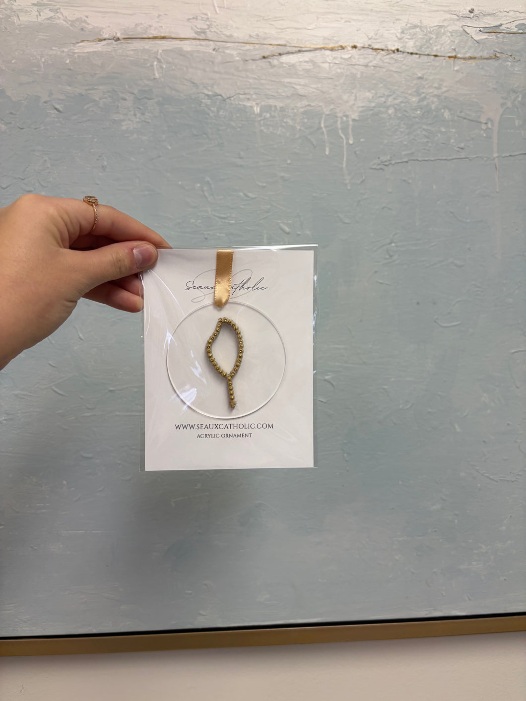 Rosary ornament- Seaux Catholic