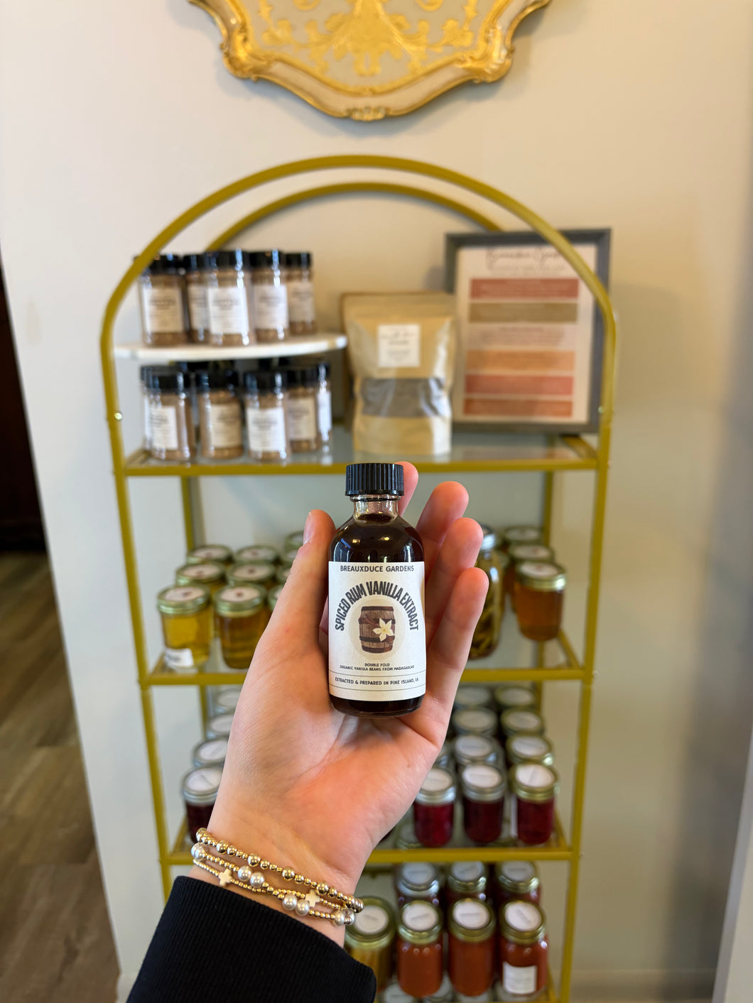 Spiced rum vanilla extract-  Breauxduce Gardens