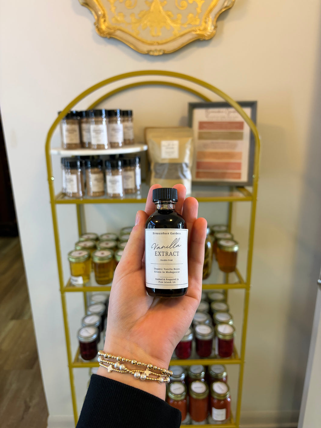 Double fold vanilla extract Breauxduce Gardens