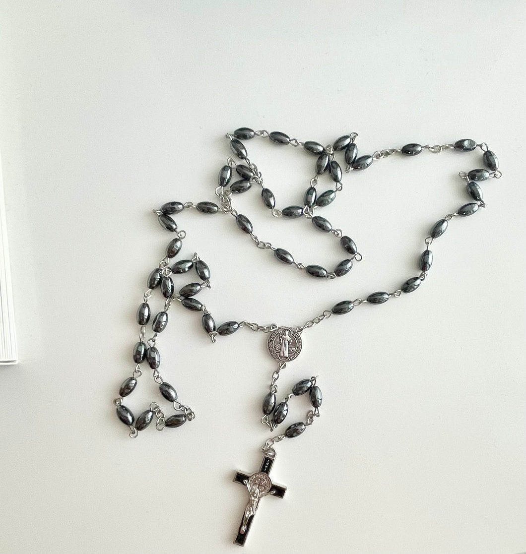 Onyx  Rosary - Sacred Designs