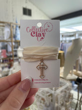 Load image into Gallery viewer, Cross Fabric Bracelets - Collective Clay
