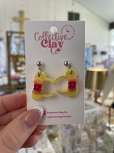 Load image into Gallery viewer, Princess Mouse Ears Earrings - Collective Clay
