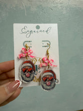 Load image into Gallery viewer, Pink Snowflake Earrings - Engrained
