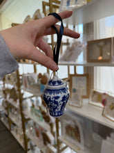 Load image into Gallery viewer, Blue and White Ginger Jar Ornaments - Belle Reve Designs by Megan Gatte
