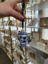 Load image into Gallery viewer, Blue and White Ginger Jar Ornaments - Belle Reve Designs by Megan Gatte
