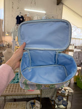 Load image into Gallery viewer, Mary Square- heirloom vine cosmetic bag- Stretched out Designs
