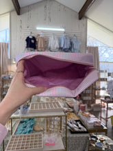 Load image into Gallery viewer, Mary Square- let’s face it cosmetic bag- Stretched out Designs
