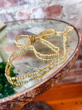 Load image into Gallery viewer, Gold beaded layering necklace
