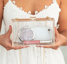 Load image into Gallery viewer, Acrylic Box Clutch - Clear
