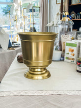 Load image into Gallery viewer, Gold wine cooler vases
