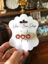 Load image into Gallery viewer, Kids hand embroidered hair clips
