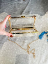 Load image into Gallery viewer, Acrylic Box Clutch - Clear
